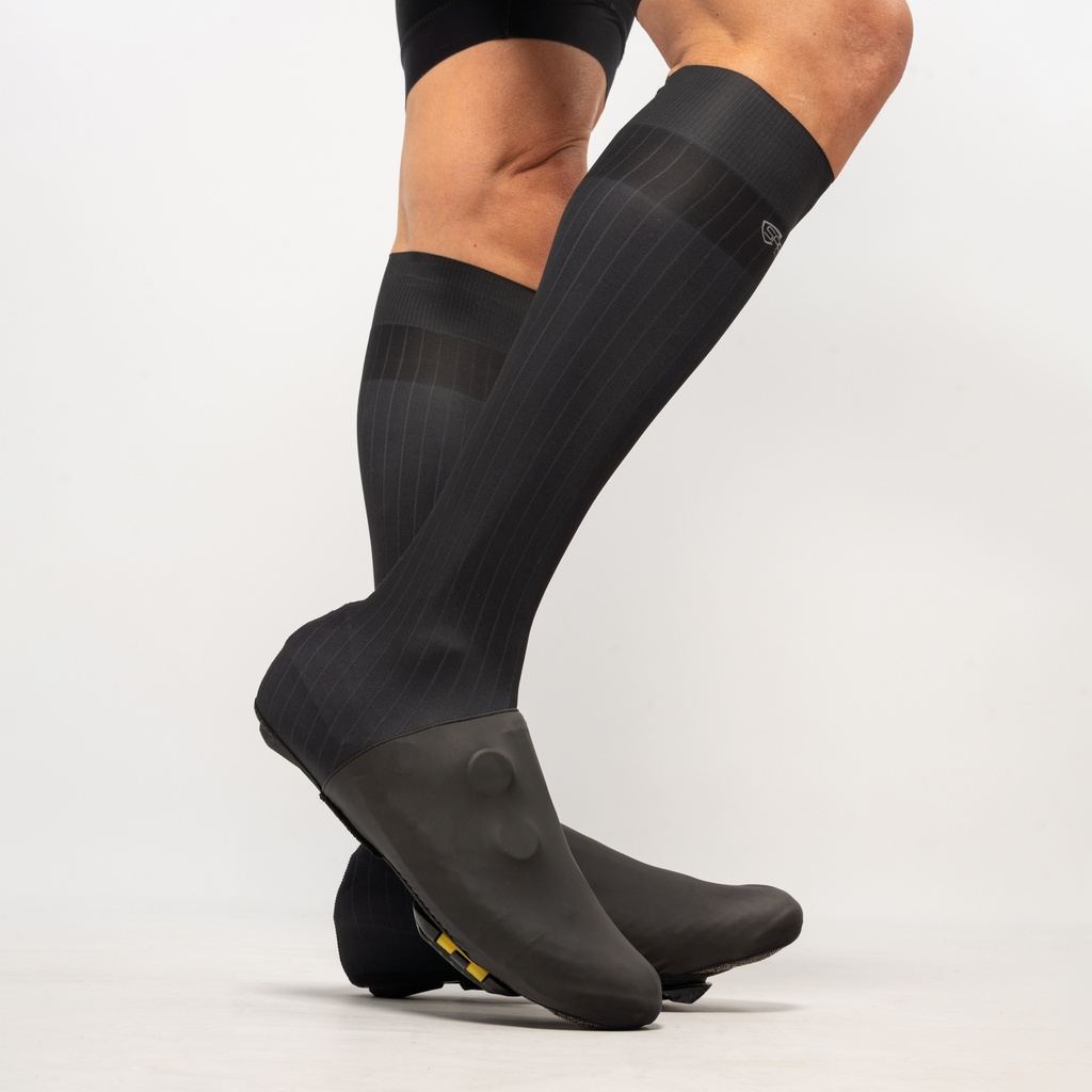 Spatzwear - SPATZ WINDSOCK 2 SHOE COVERS BLACK - Version Longue