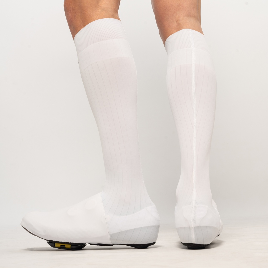 Spatzwear - SPATZ WINDSOCK 2 SHOE COVERS FULL WHITE - Version longue