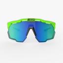SCICON - AEROSHADE KUNKEN GREEN FLUO MULTIMIRROR BLUE 