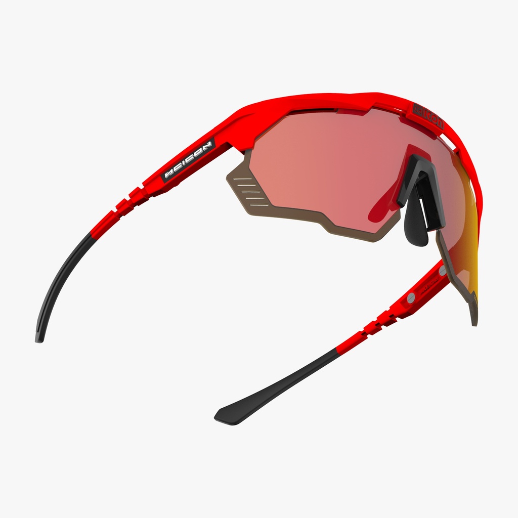 SCICON - AEROSHADE KUNKEN RED - MULTIMIRROR RED  