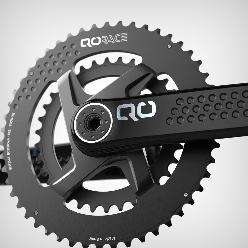 QO - RACE SL Plateau 2X BCD110x4 Rond EXTERIEUR 
