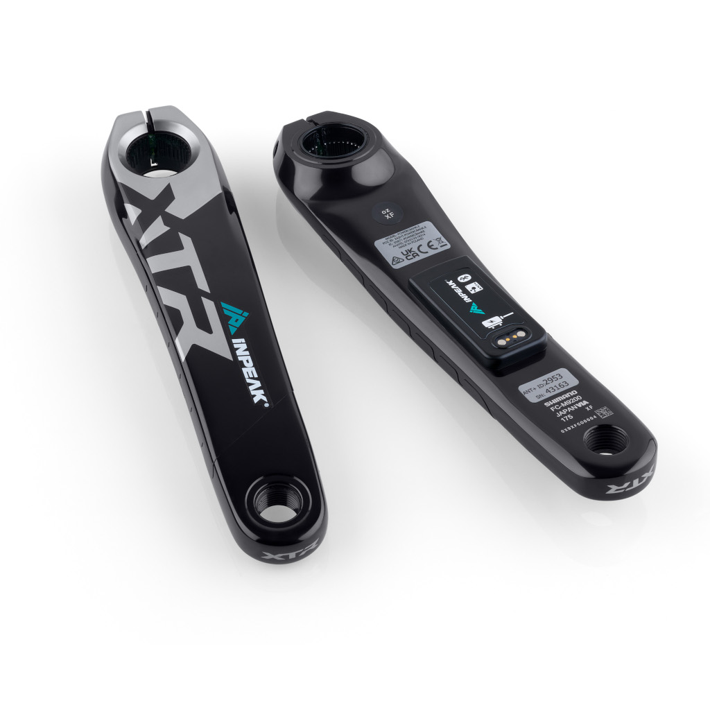 Inpeak - Manivelle gauche POWERCRANK-E Shimano XTR FC-M9200 (Batterie intégrée)