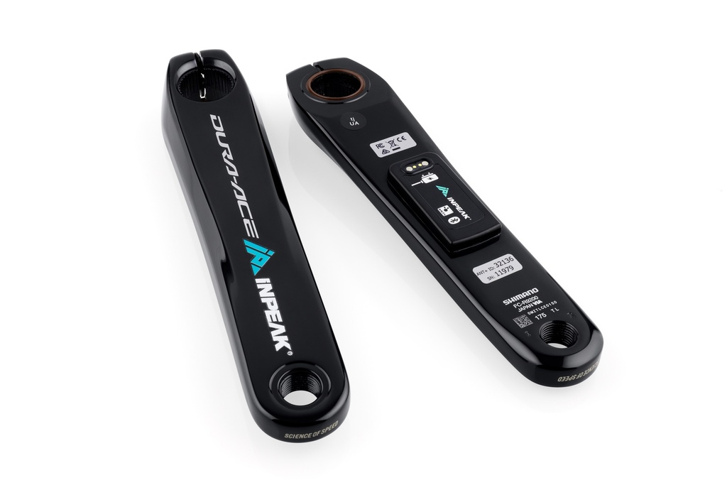Inpeak - Manivelle gauche POWERCRANK-E Shimano Dura-Ace FC-R9200