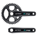 Inpeak - Pédalier POWERCRANK-E TWIN2 GRX FC-RX820-1 (Rechargeable et double mesure)