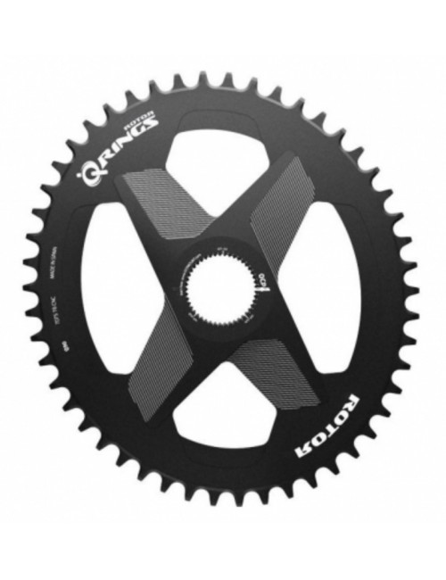 Rotor - Q RINGS 1X DM UNIVERSAL TOOTH BLACK (11/12v)