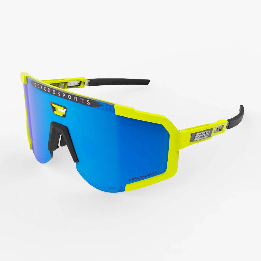 SCICON - AEROSCOPE YELLOW FLUO / MULTIMIRROR BLUE