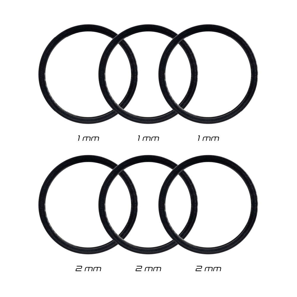 Bikone - Adaptateurs Sram DUB Wide (3x 2mm + 3x 1mm)