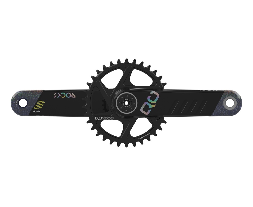QO - ROCKS Crankset (manivelles + axe) 