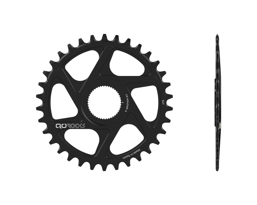 QO - ROCKS Plateau 1X DM Rond (compatible QO/Rotor) 