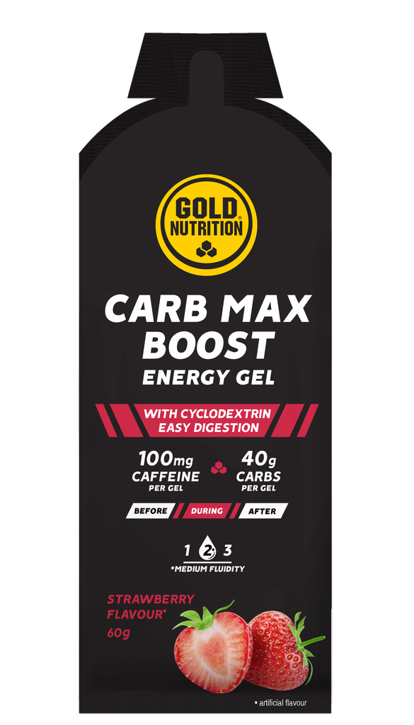 GoldNutrition - CARB MAX ENERGY GEL 60g (à l'unité)
