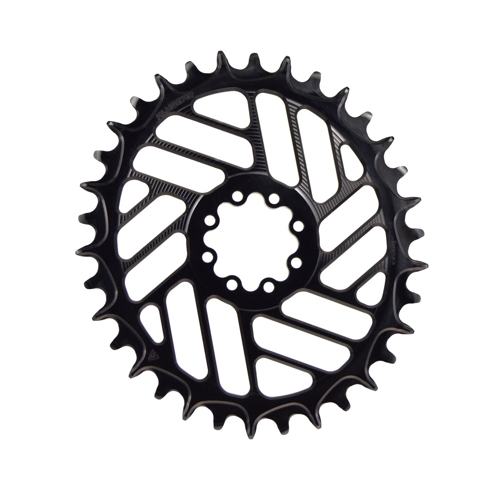 ALUGEAR - Plateau Ovale SRAM 8-trous Boost T-Type (design Beach Ball) - VTT