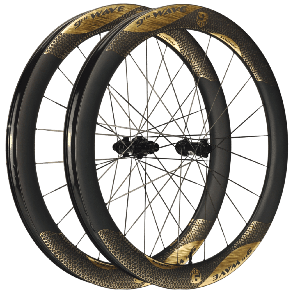 9th Wave - Sandstone SL Ninefold - Rayons Carbone (Beach Race/Gravel) 