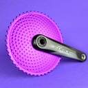 ALUGEAR - Set de 2 Plateaux AERO pour Sram 8-trous