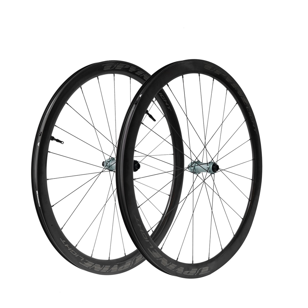 UpVine - Roues vélos de route - Light 40mm - 1150 grammes