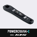 Inpeak - Manivelle gauche POWERCRANK-E Shimano 105 FC-R7100 (Batterie intégrée) 