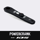 Inpeak - Manivelle gauche POWERCRANK Shimano 105 FC-R7100 (Pile CR2032)