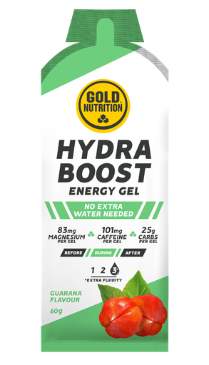 GoldNutrition - HYDRA BOOST GEL GUARANA - 60 G (à l'unité)