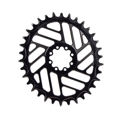 ALUGEAR - Plateau Ovale SRAM 8-trous Boost T-Type (design Beach Ball) - VTT