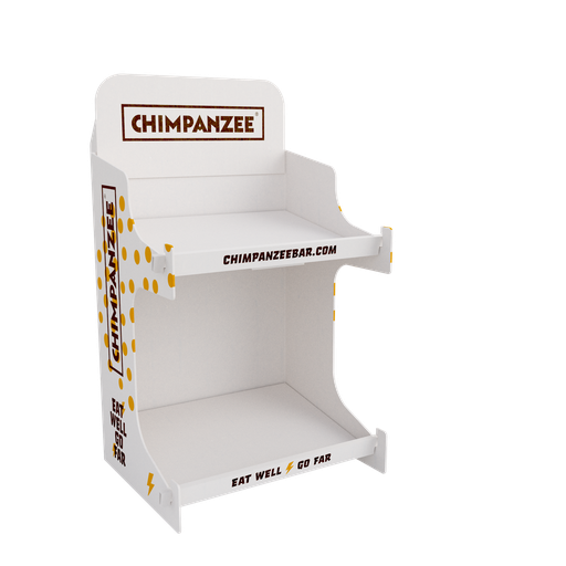 [PLV4BOX] Chimpanzee - PLV offerte pour 4 boîtes de 15 barres 