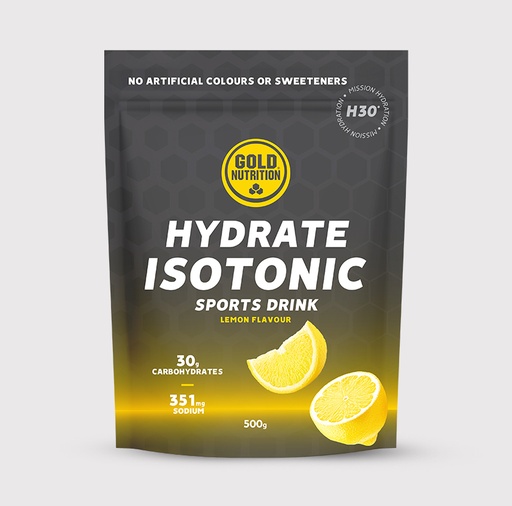 GoldNutrition - HYDRATE ISOTONIC 500g (Nouveauté 2025)